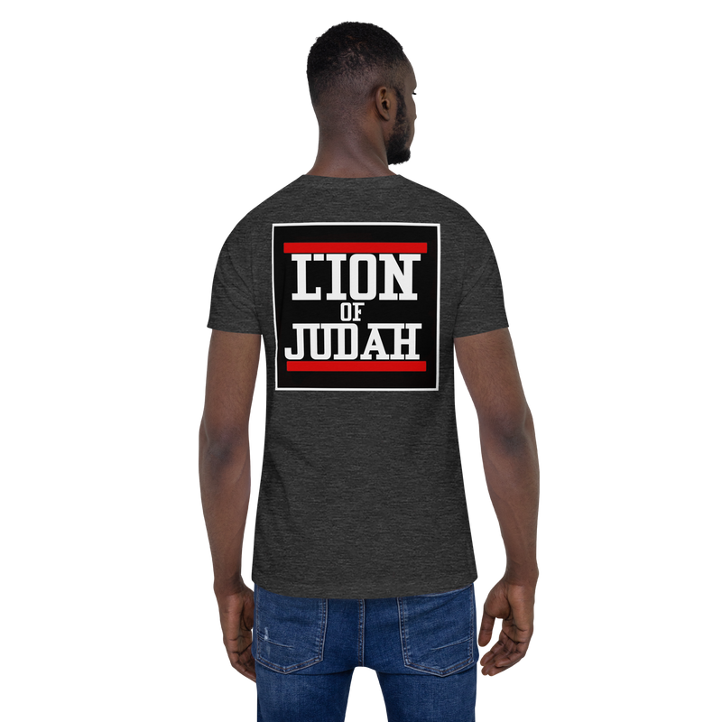 Lion Of Judah Design Unisex t-shirt