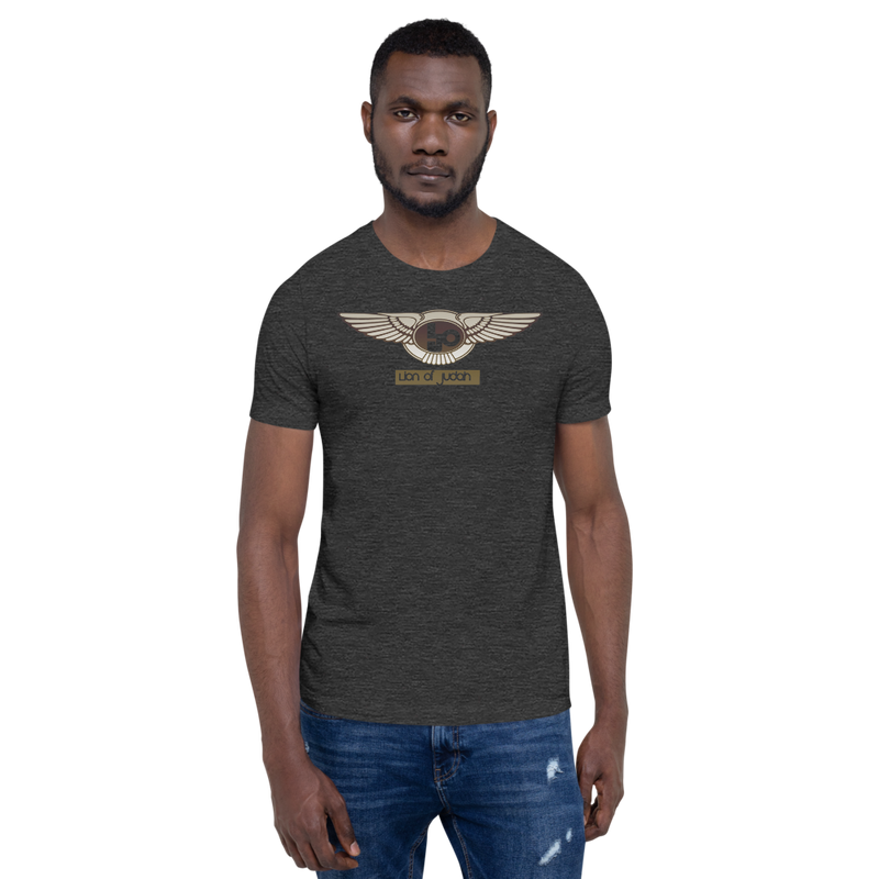 Lion Of Judah Wingz Bronze Logo Short-sleeve unisex t-shirt
