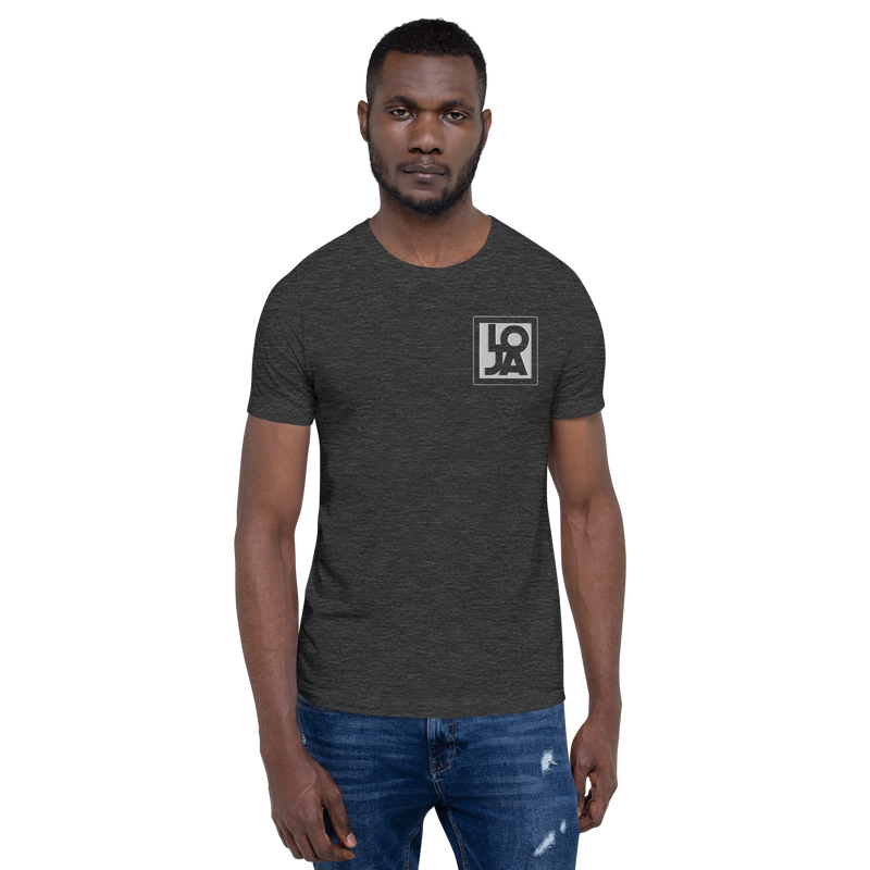 Lion Of Judah Apparel White logo Unisex t-shirt