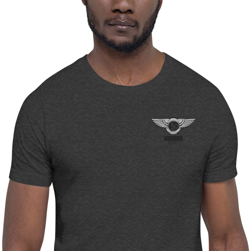 Lion Of Judah Black logo Unisex t-shirt