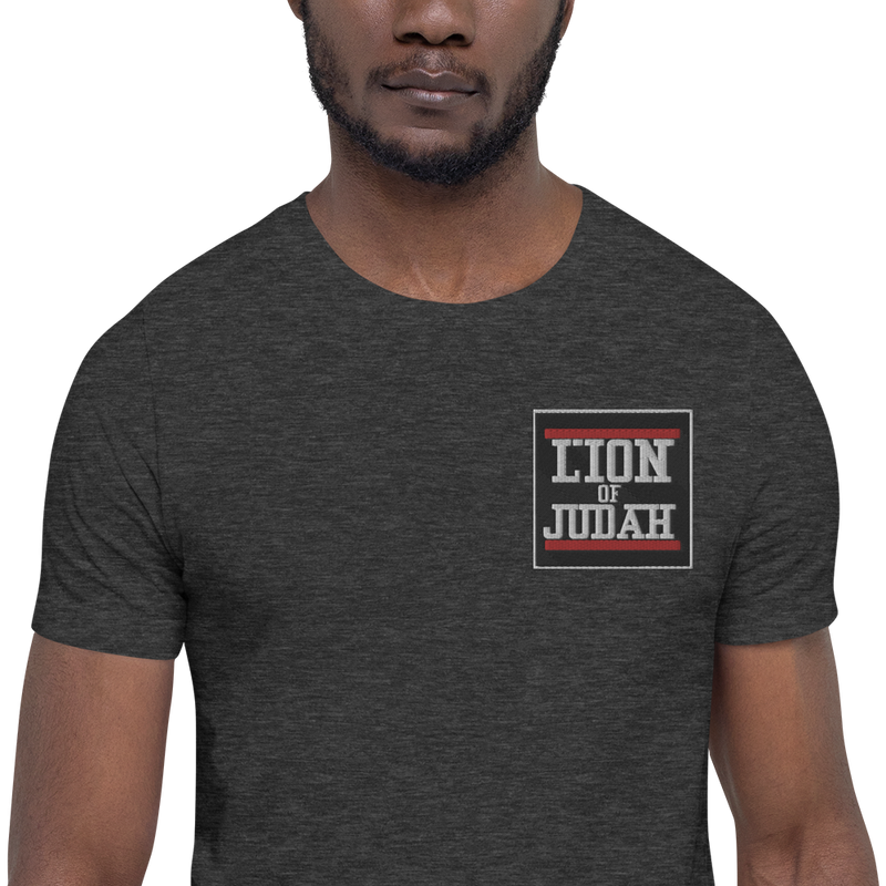Lion Of Judah Design Unisex t-shirt