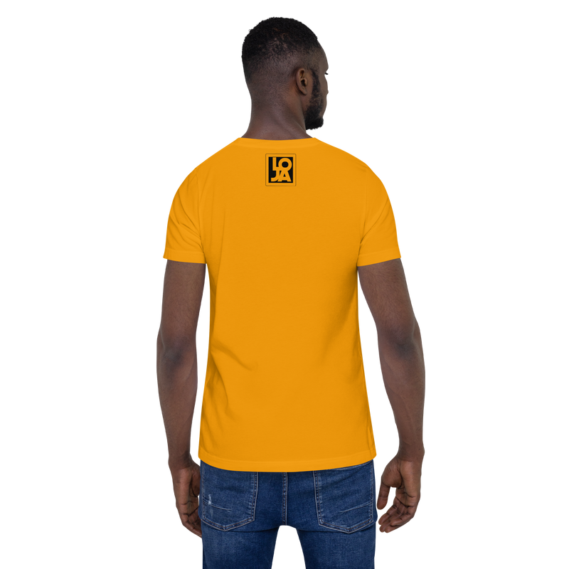 Lion Of Judah Letters Design Unisex t-shirt