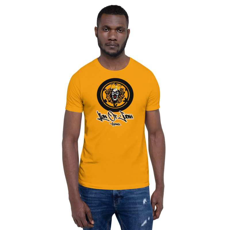 Lion Of Judah Design Unisex t-shirt