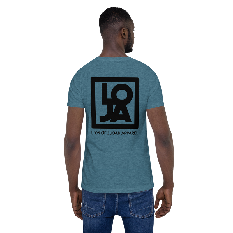Lion Of Judah Apparel Black logo Unisex t-shirt