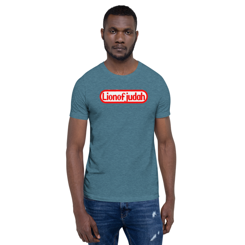 Lion Of Judah Nintendo Wordplay Spinoff Design Unisex t-shirt