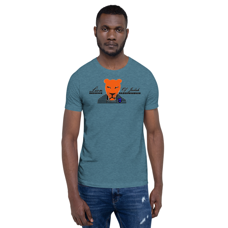 Lion Of Judah Design Unisex t-shirt