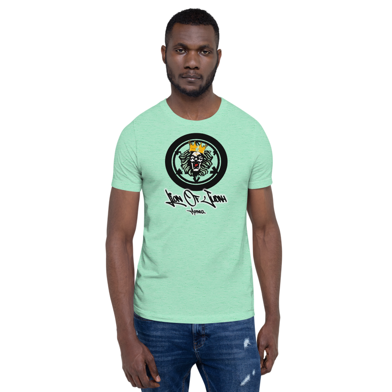 Lion Of Judah Design Unisex t-shirt