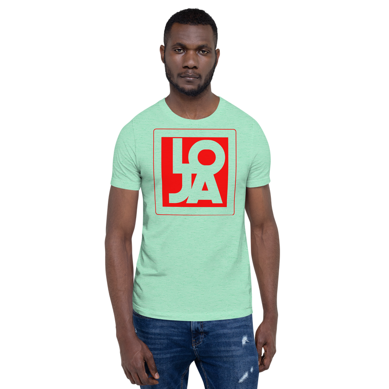 Lion Of Judah Apparel Logo Fire Engine Red Unisex t-shirt