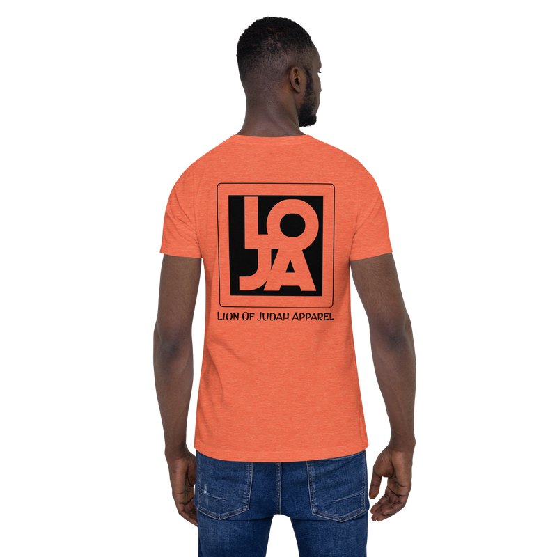 Lion Of Judah Apparel Black logo Unisex t-shirt