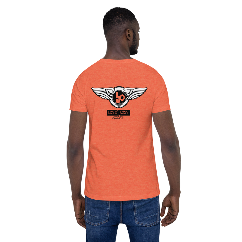 Lion Of Judah Black logo Unisex t-shirt