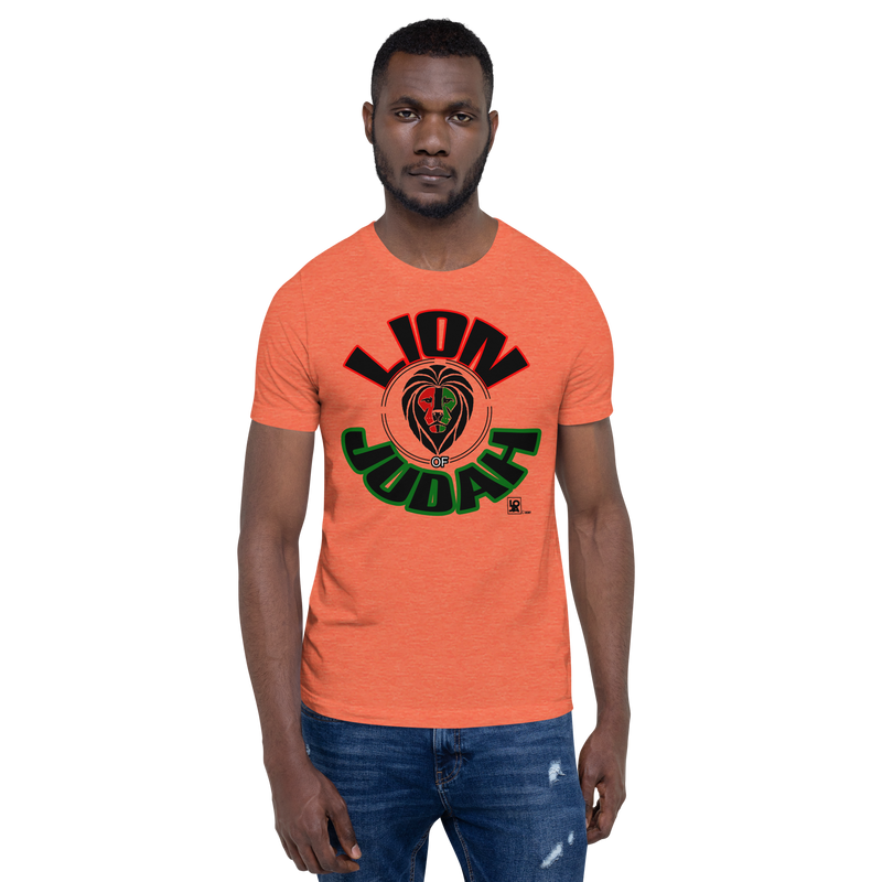 Lion Of Judah Design Unisex t-shirt