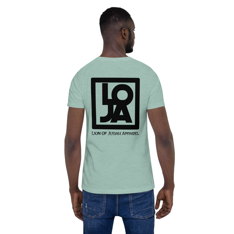 Lion Of Judah Apparel Black logo Unisex t-shirt