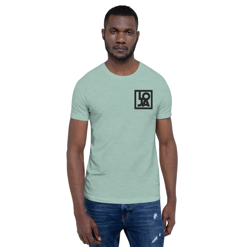 Lion Of Judah Apparel Black logo Unisex t-shirt