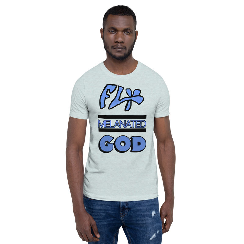 Fly Melanated God Unisex t-shirt