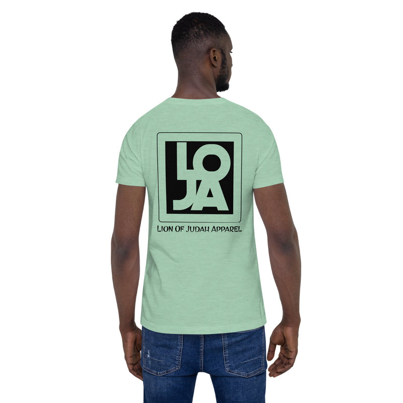 Lion Of Judah Apparel Black logo Unisex t-shirt