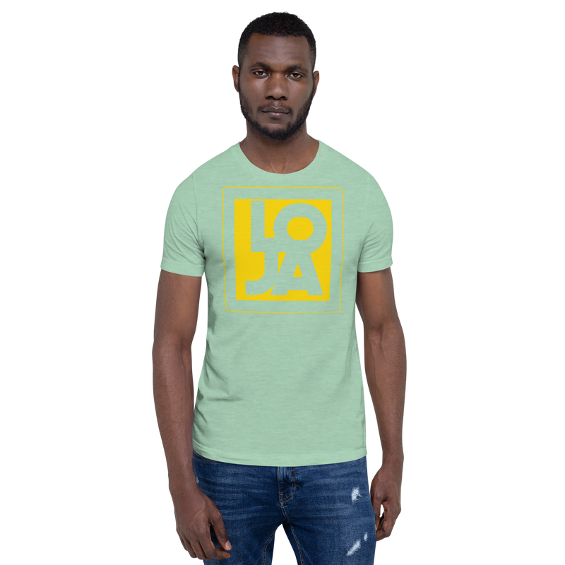 Lion Of Judah Apparel Logo High Energy bright Sun Star Yellow Unisex t-shirt