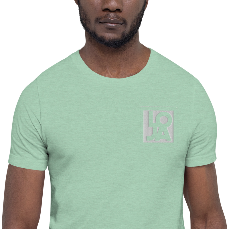 Lion Of Judah Apparel White logo Unisex t-shirt