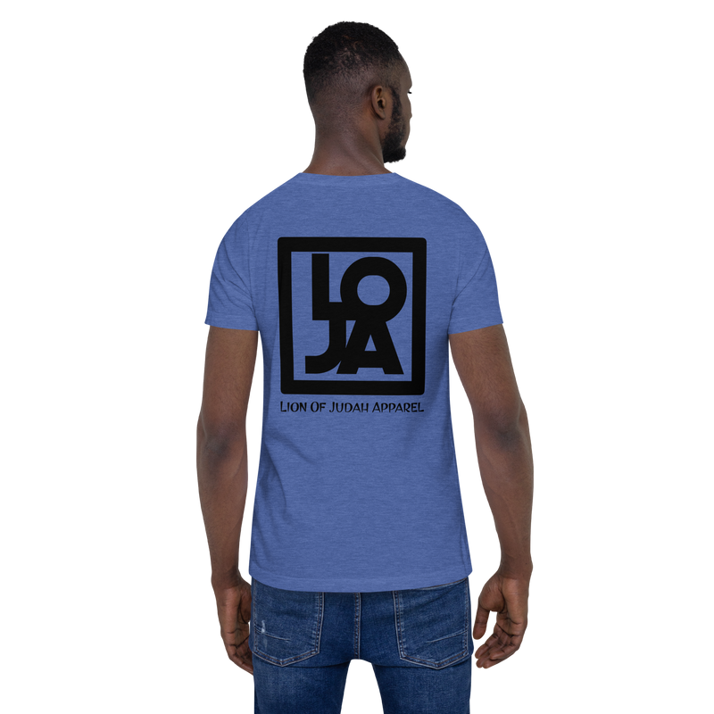 Lion Of Judah Apparel Black logo Unisex t-shirt