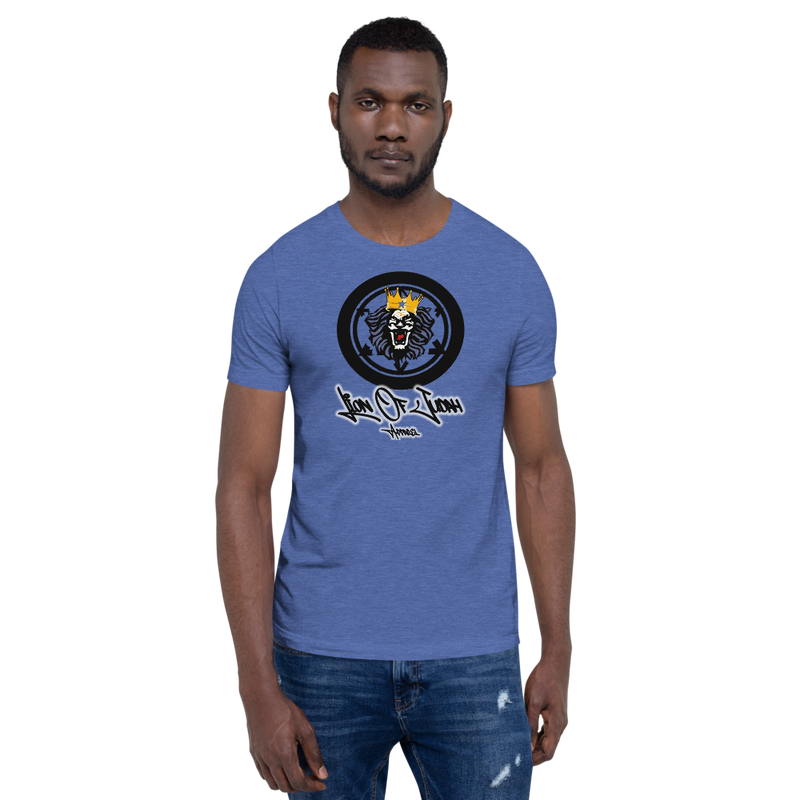 Lion Of Judah Design Unisex t-shirt