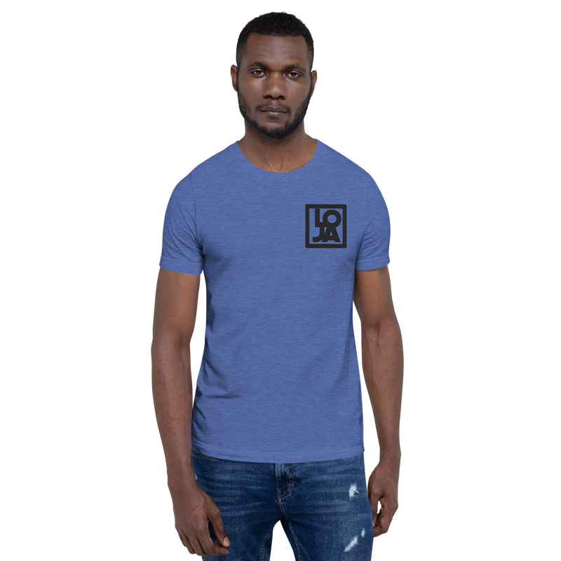 Lion Of Judah Apparel Black logo Unisex t-shirt
