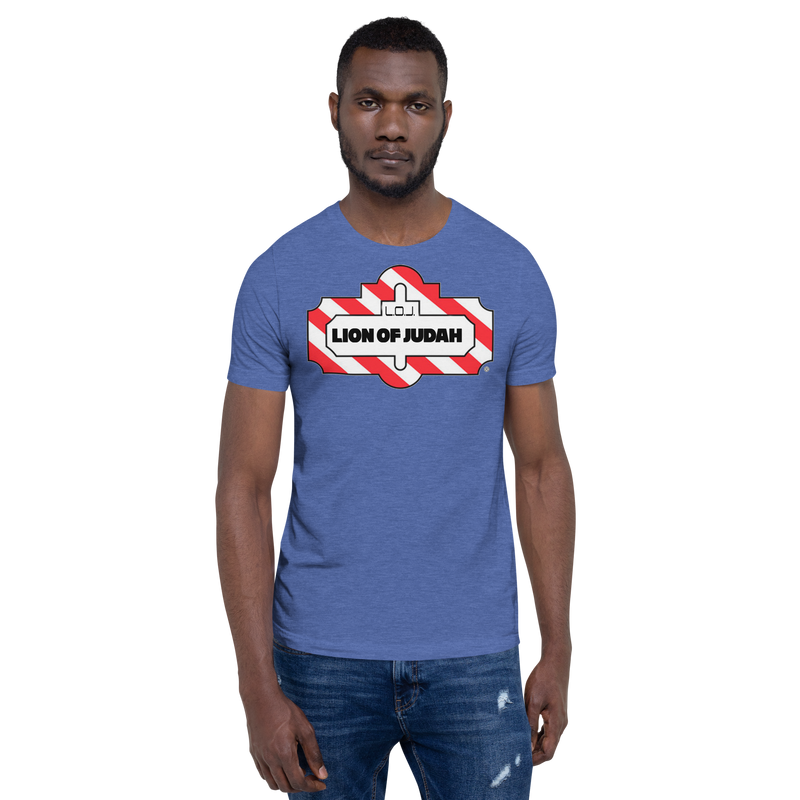 Lion Of Judah TGIF Fridays Wordplay Spinoff Design Unisex t-shirt