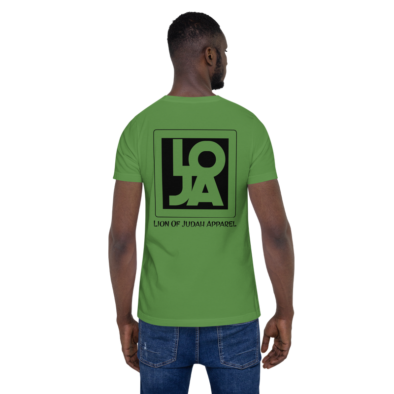 Lion Of Judah Apparel Black logo Unisex t-shirt