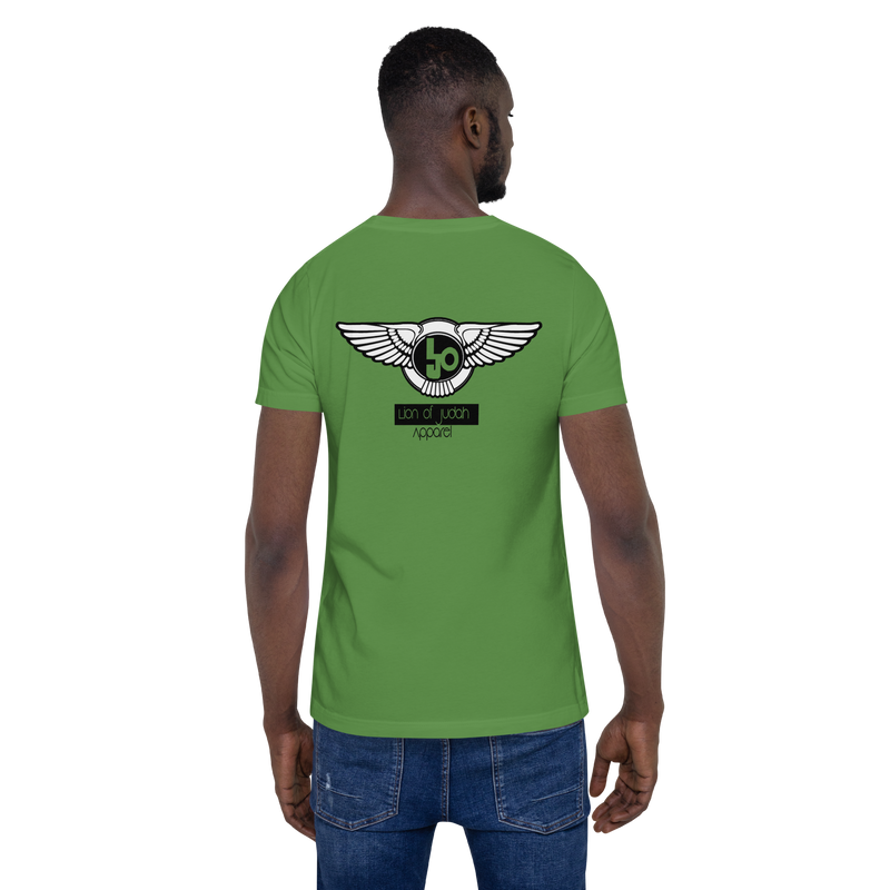 Lion Of Judah Black logo Unisex t-shirt