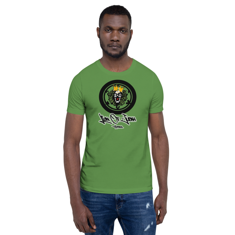 Lion Of Judah Design Unisex t-shirt