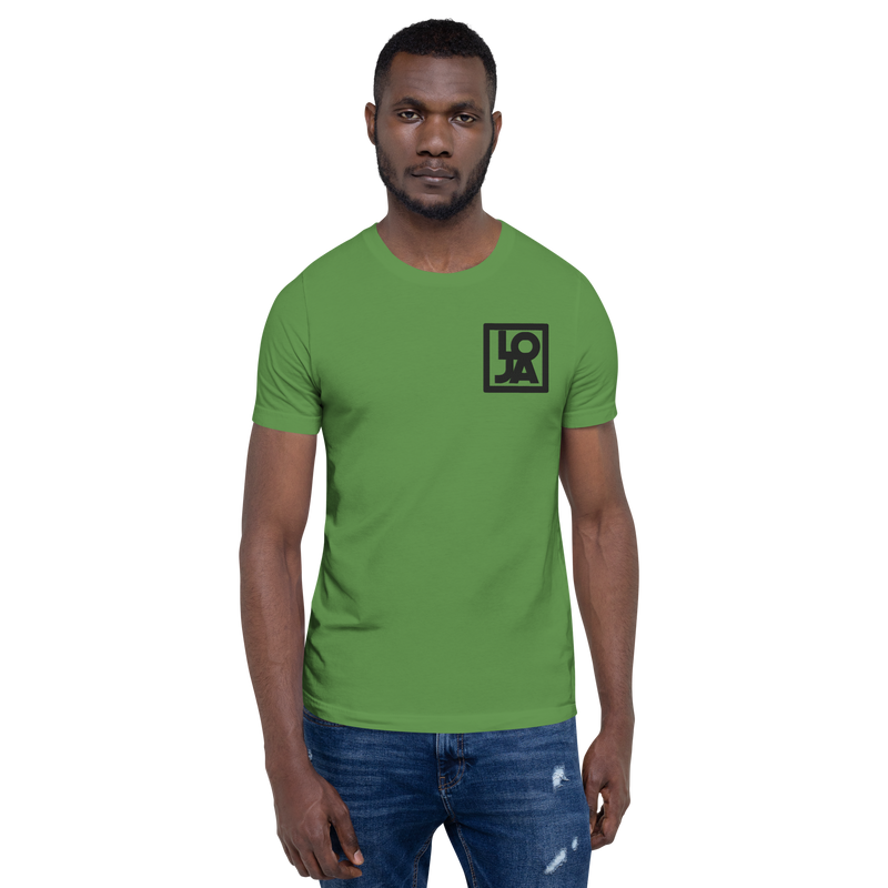 Lion Of Judah Apparel Black logo Unisex t-shirt