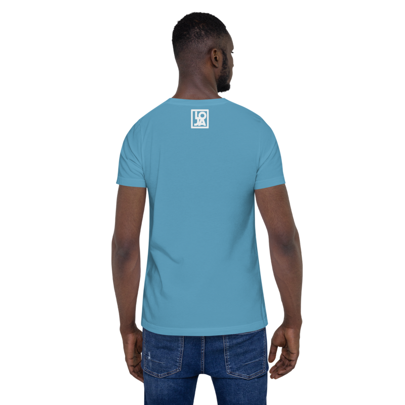 Lion Of Judah Apparel White Logo Short-Sleeve Unisex T-Shirt