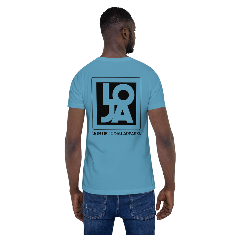 Lion Of Judah Apparel Black logo Unisex t-shirt