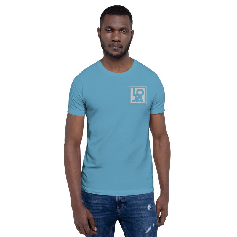 Lion Of Judah Apparel White logo Unisex t-shirt