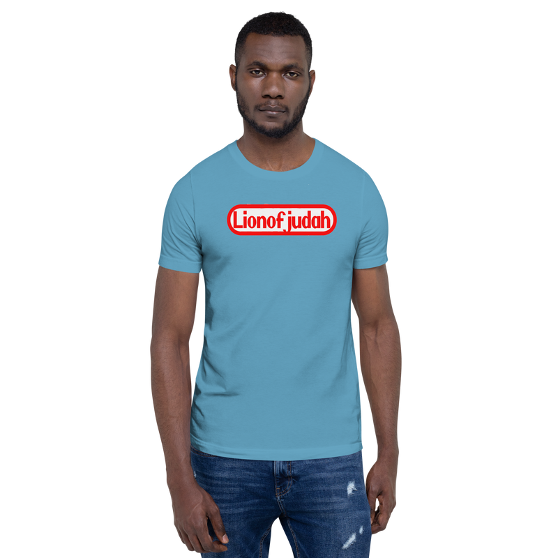 Lion Of Judah Nintendo Wordplay Spinoff Design Unisex t-shirt