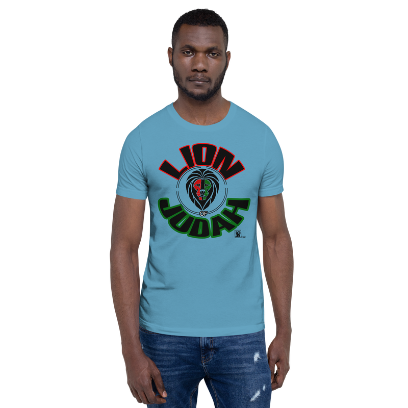 Lion Of Judah Design Unisex t-shirt