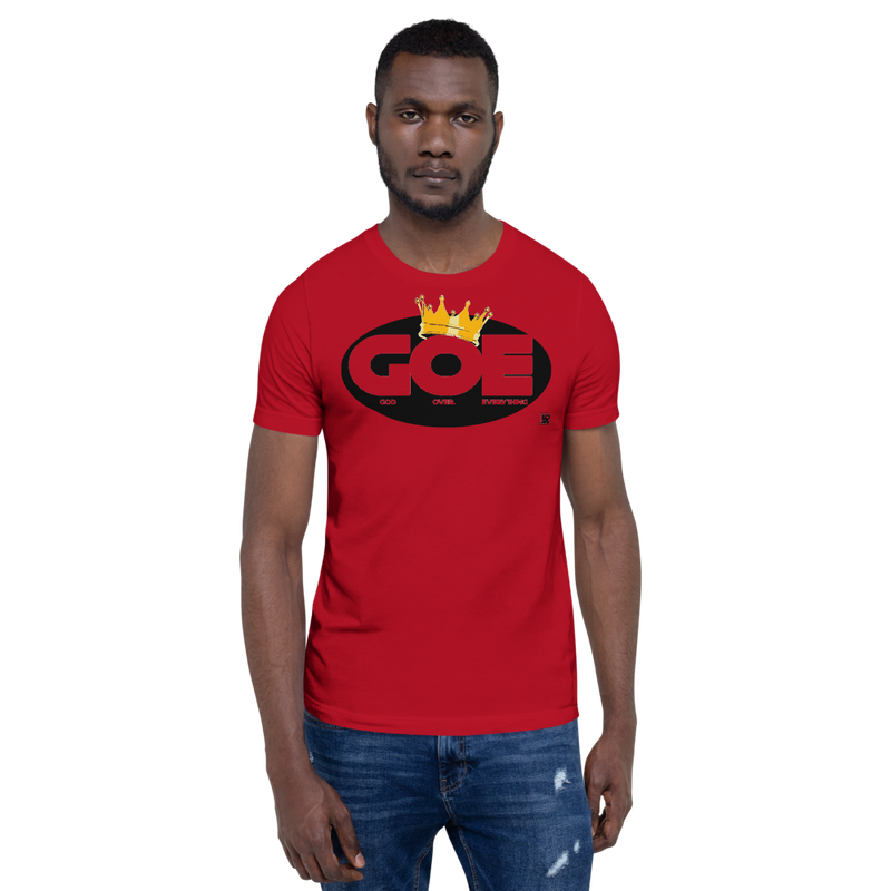 God Over Everything Tee V.1 Short-sleeve unisex t-shirt