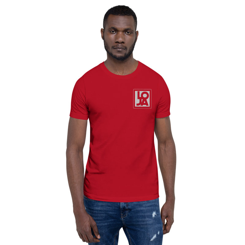 Lion Of Judah Apparel White logo Unisex t-shirt