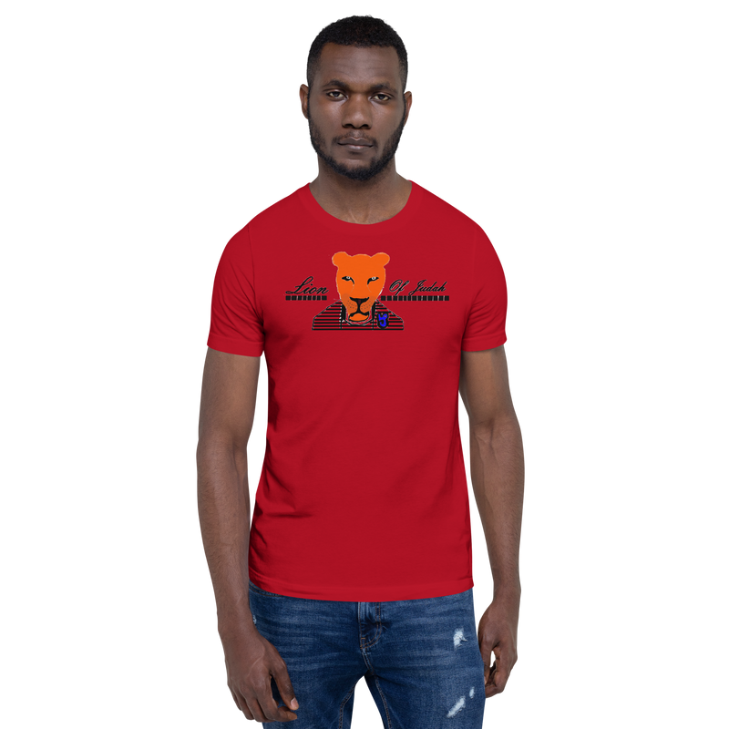 Lion Of Judah Design Unisex t-shirt