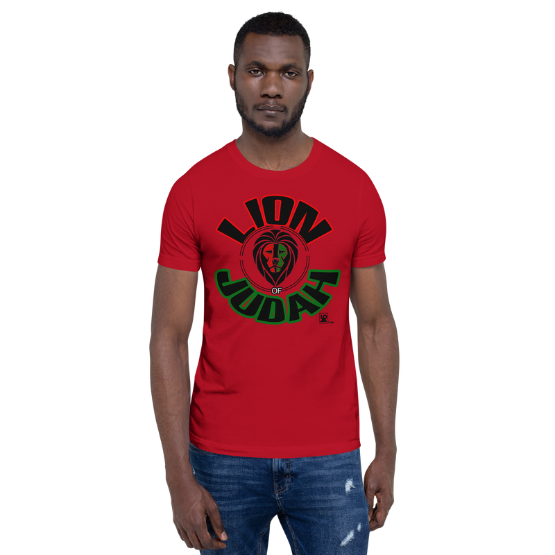 Lion Of Judah Design Unisex t-shirt