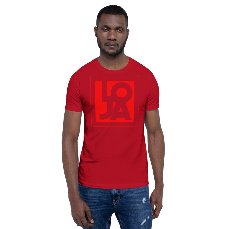 Lion Of Judah Apparel Logo Fire Engine Red Unisex t-shirt