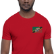 West Indian Lion of Judah St. Kitts And Nevis Flag Unisex t-shirt