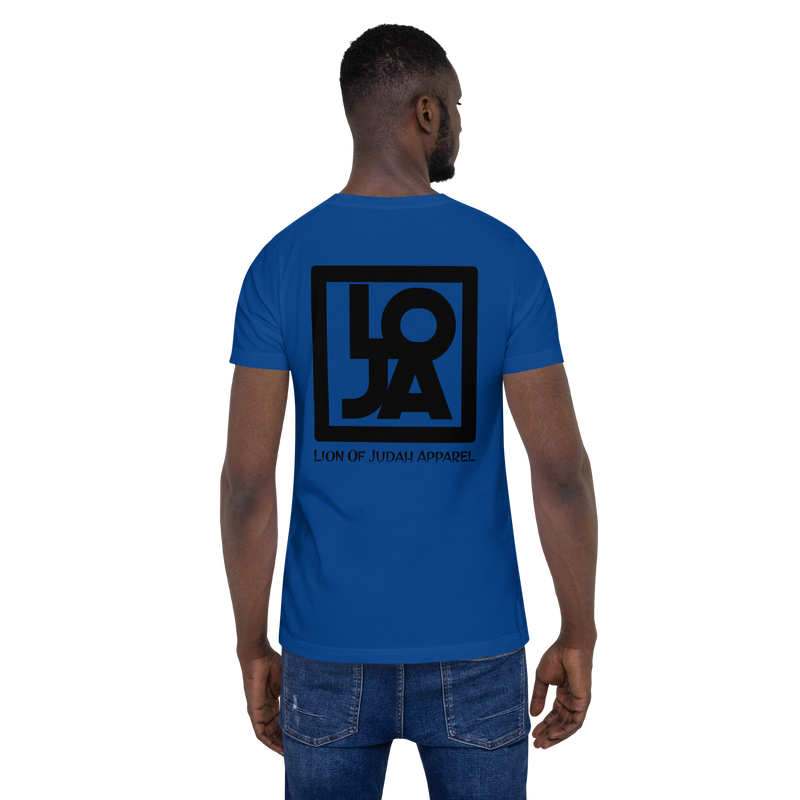 Lion Of Judah Apparel Black logo Unisex t-shirt