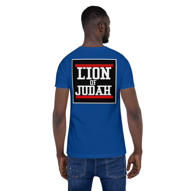 Lion Of Judah Design Unisex t-shirt