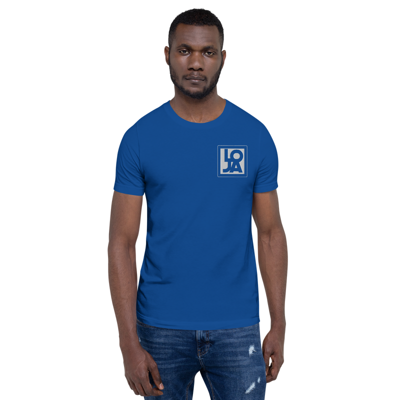 Lion Of Judah Apparel White logo Unisex t-shirt