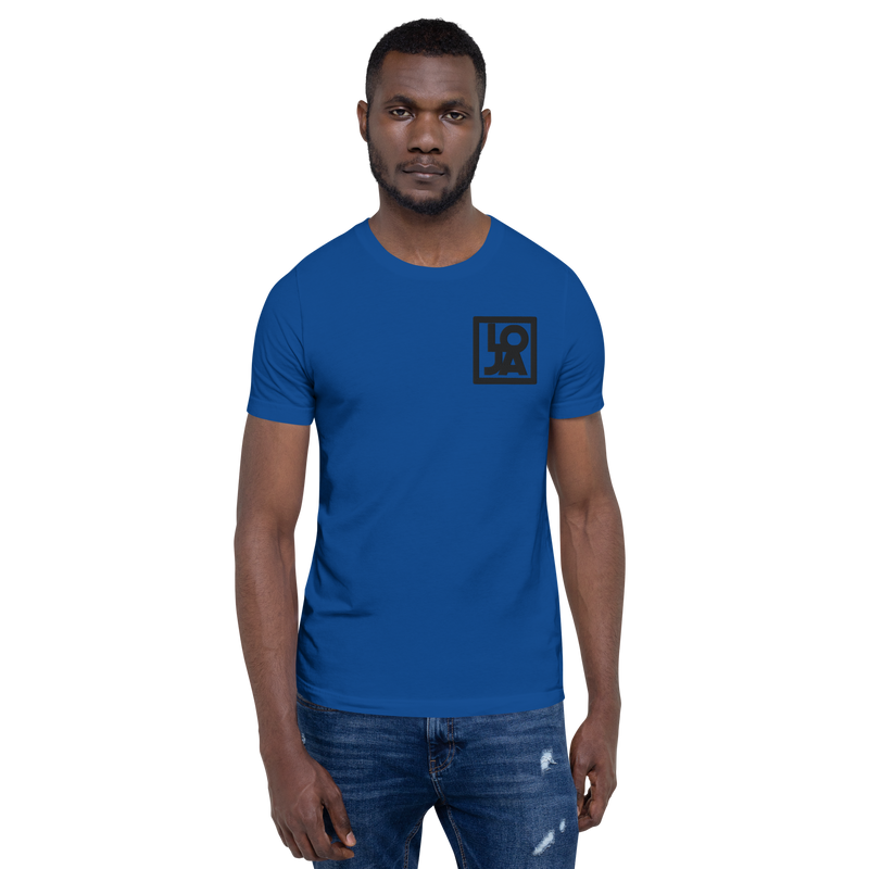 Lion Of Judah Apparel Black logo Unisex t-shirt