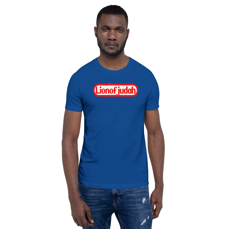 Lion Of Judah Nintendo Wordplay Spinoff Design Unisex t-shirt