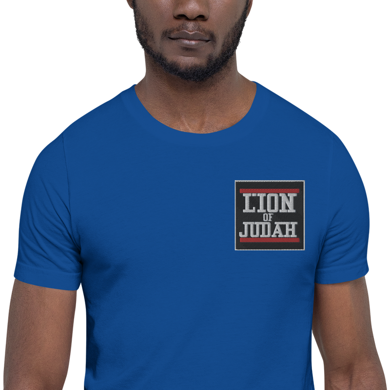 Lion Of Judah Design Unisex t-shirt