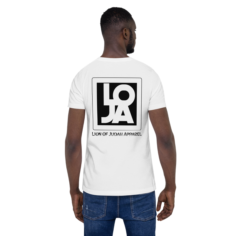 Lion Of Judah Apparel Black logo Unisex t-shirt