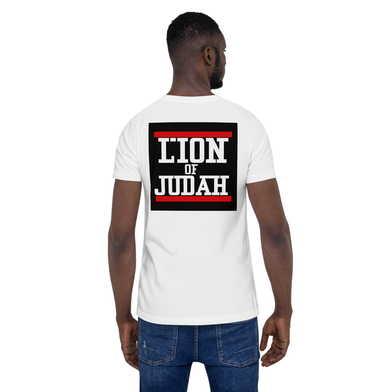 Lion Of Judah Design Unisex t-shirt
