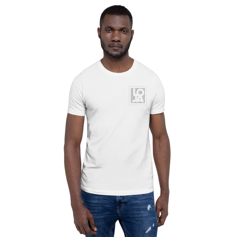Lion Of Judah Apparel White logo Unisex t-shirt