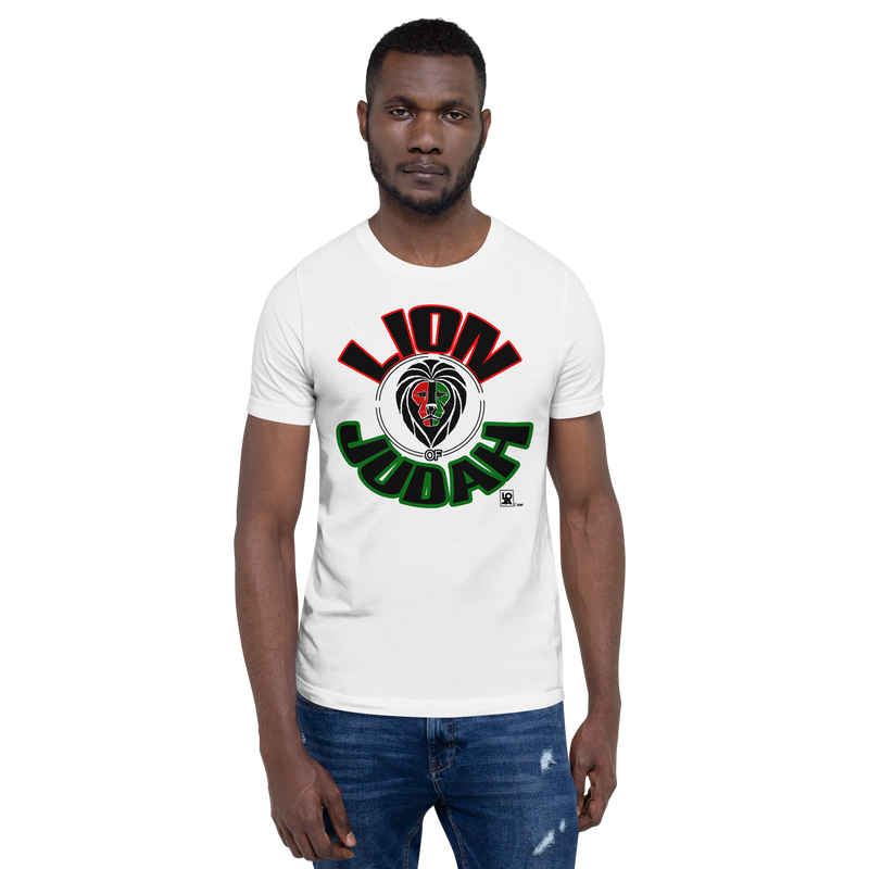 Lion Of Judah Design Unisex t-shirt